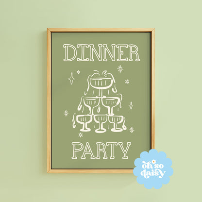 DINNER PARTY PRINT