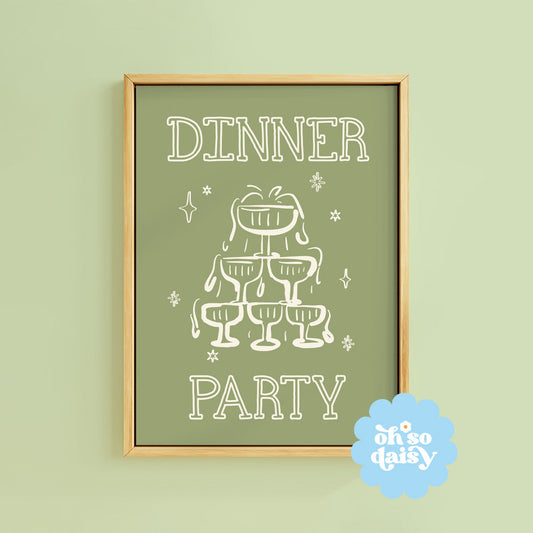 DINNER PARTY PRINT
