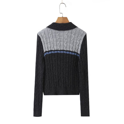 Wool Blend Slim Fit Short Cardigan