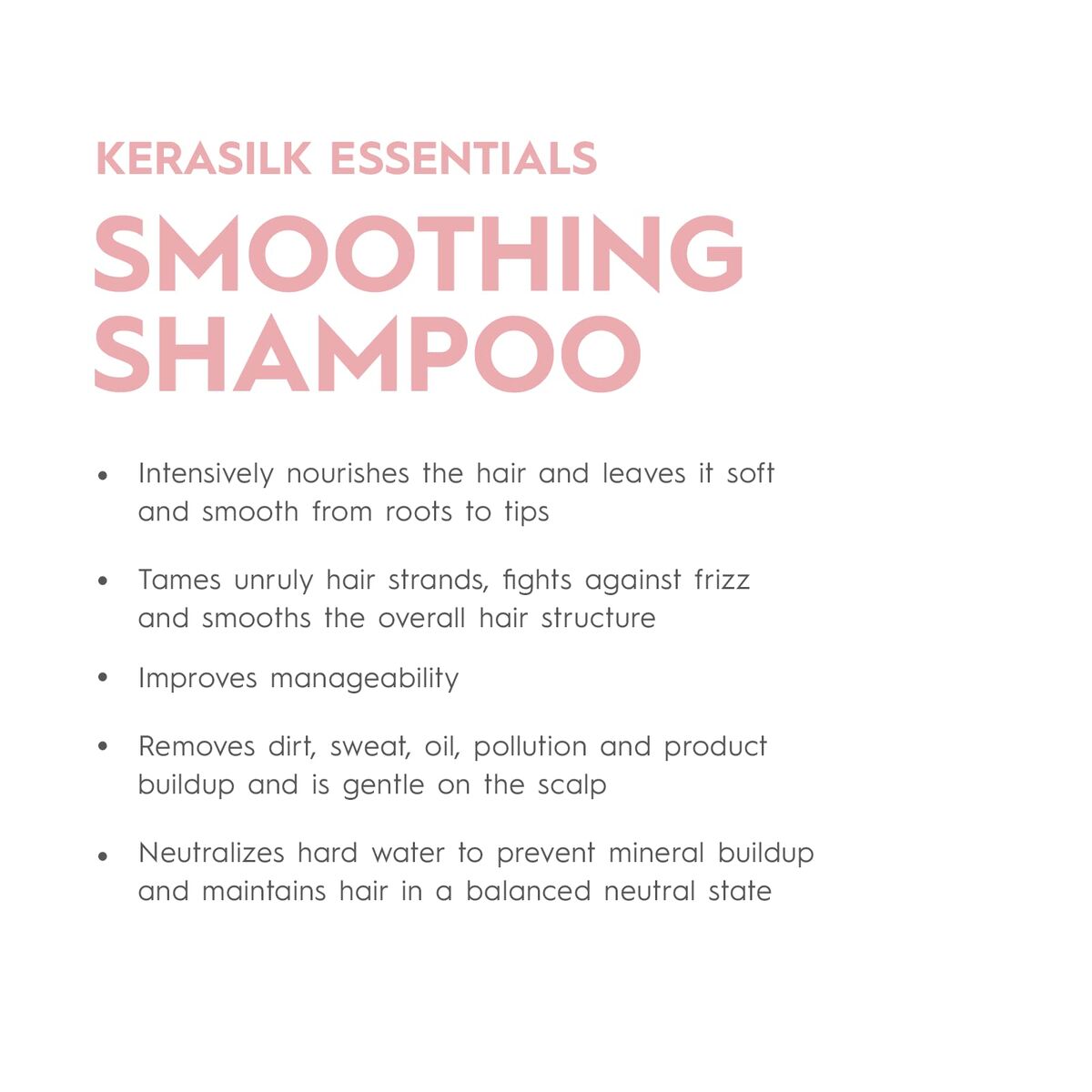 Shampoo Kerasilk ESSENTIALS 750 ml