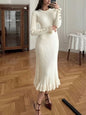 Casual Knitted Dress for Women