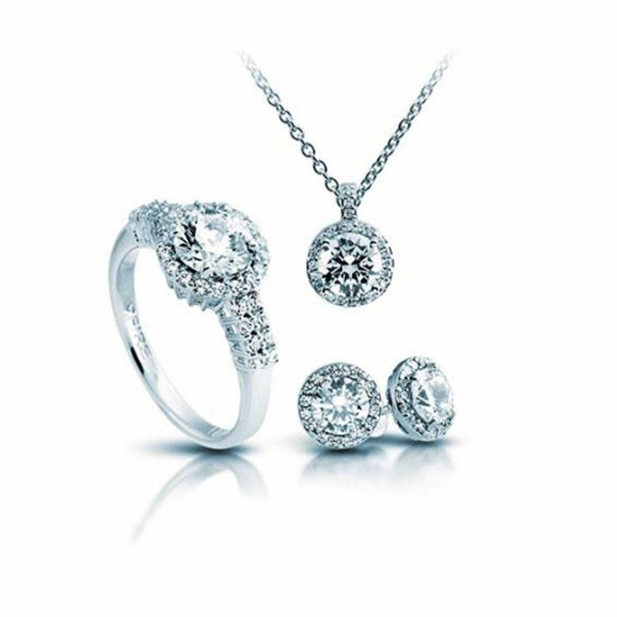 Necklace and matching earrings set Diamonfire 1312691902165 Ring