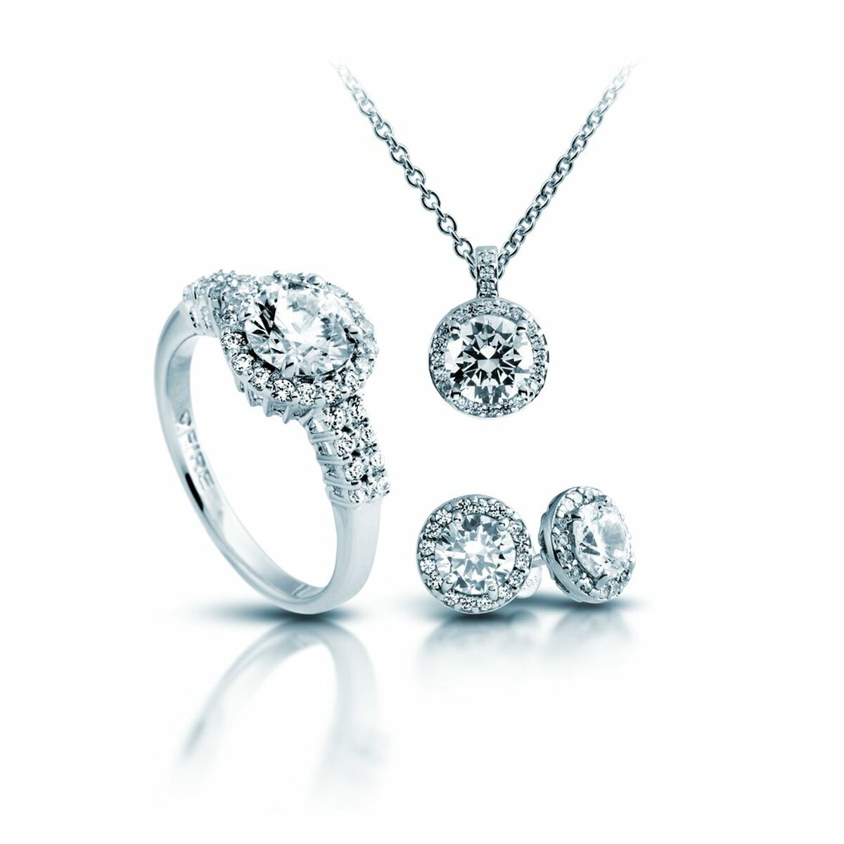Necklace and matching earrings set Diamonfire 1312691917170 Ring