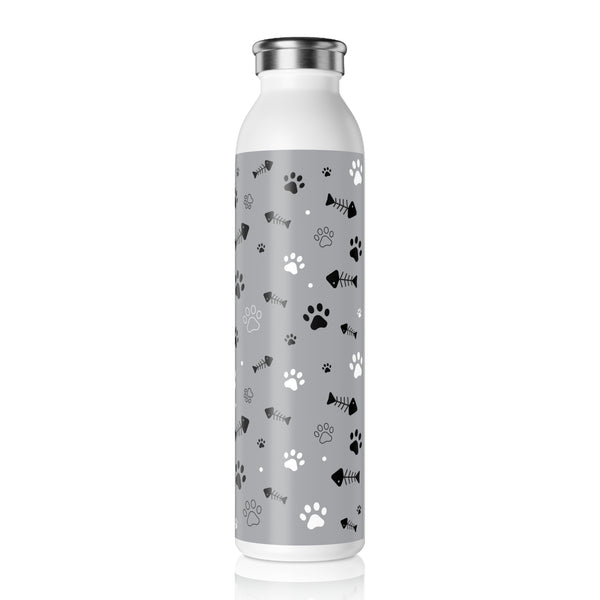 Slim Water Bottle Paw