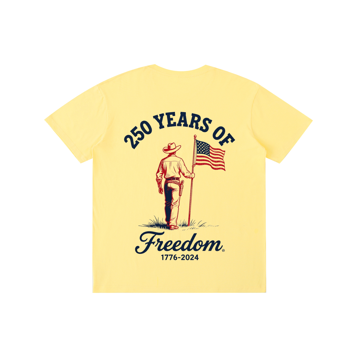 Pure Cotton Unisex T-Shirt | American 250yrs 180GSM