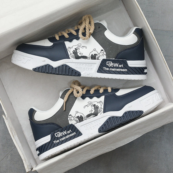 Leather Casual Sports Shoes