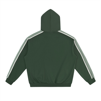Waran Side Stripe Drop-Shoulder Hoodie