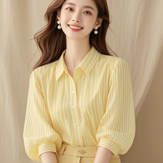 French-Style Elegant Petite Top