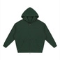 Unisex Loose Solid Full Zip Hoodie