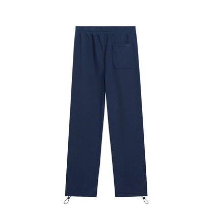 Drawstring Straight-Leg Sweatpants
