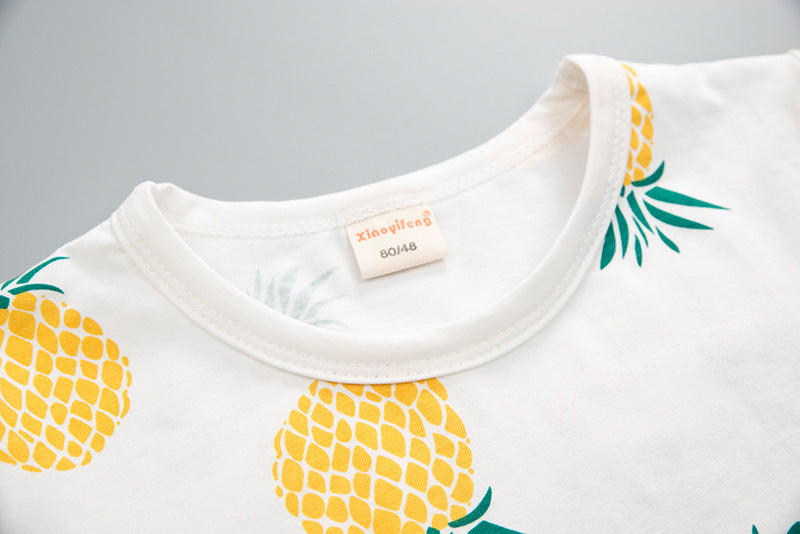 Kids Shorts Two-piece Suit