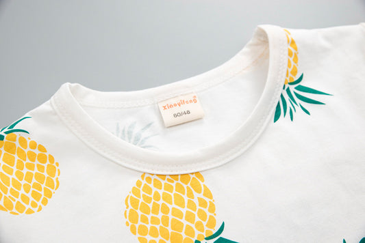 Kids Shorts Two-piece Suit