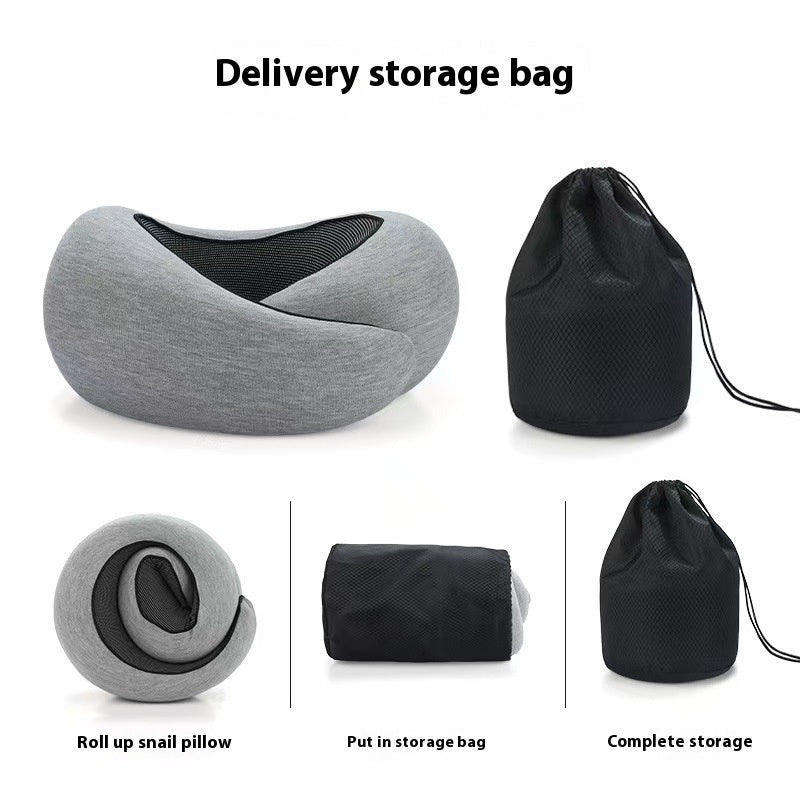 Soft Memory Foam Travel Neck Pillow