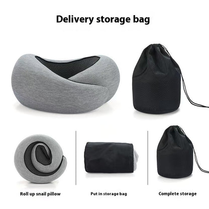 Soft Memory Foam Travel Neck Pillow