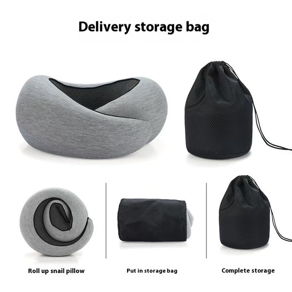 Soft Memory Foam Travel Neck Pillow