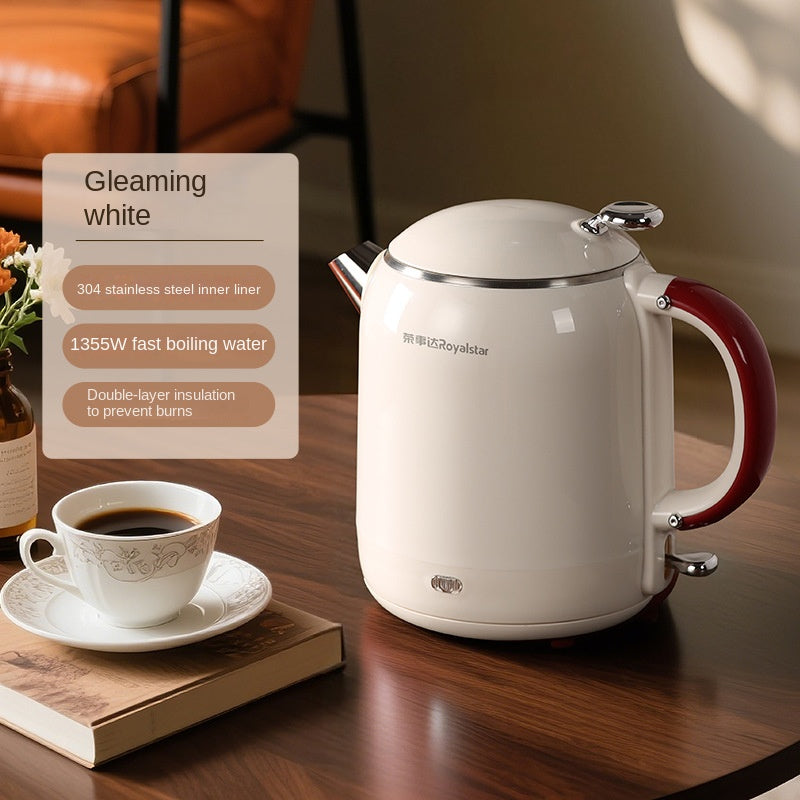 Retro Electric Kettle 304 Stainless Steel