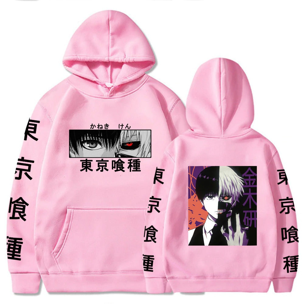 Tokyo Ghoul Halloween cartoon anime loose hoodies