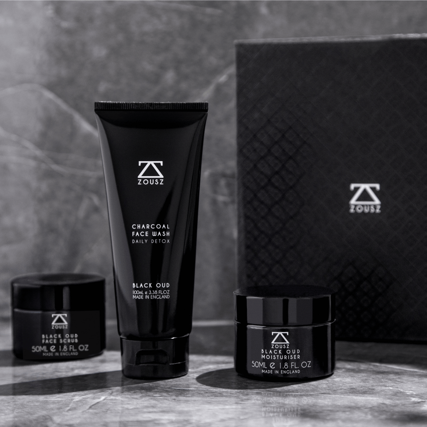 Black Oud Men's Face Care Set
