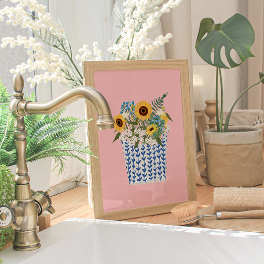 WILDFLOWER FRIES PRINT