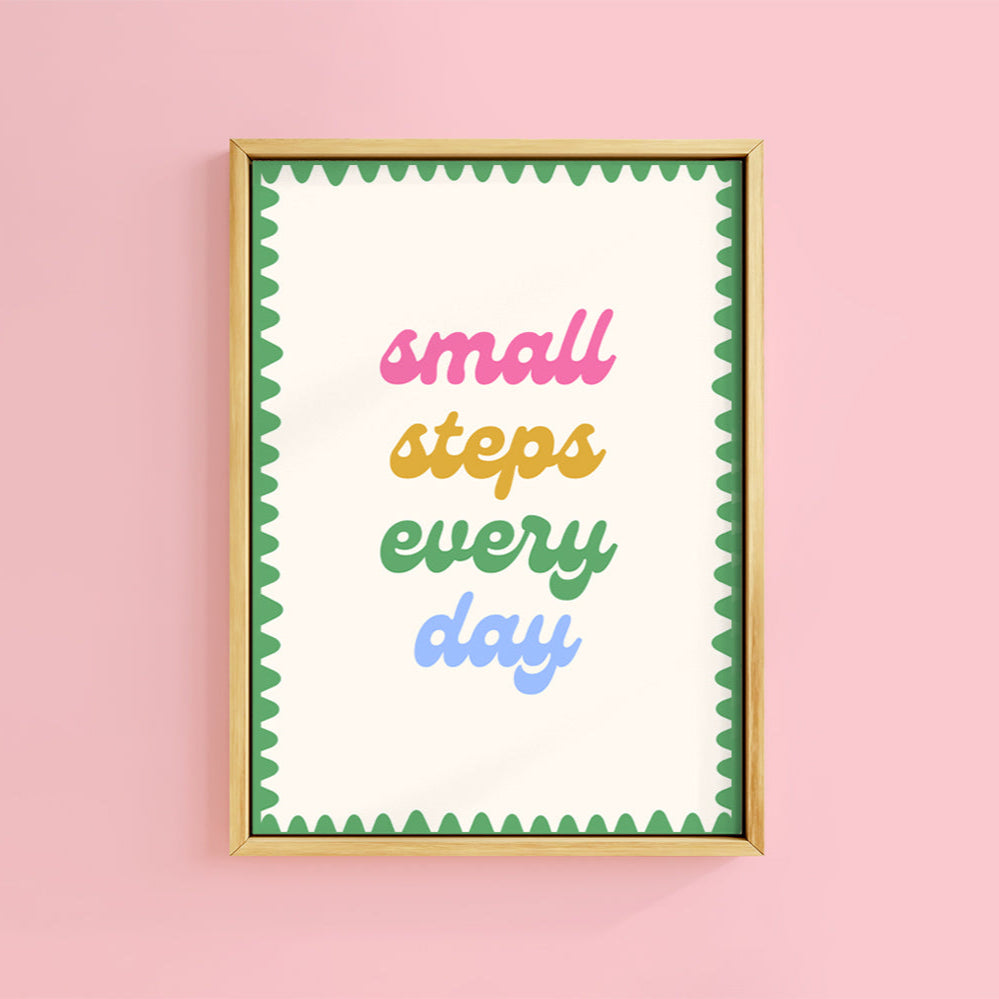 SMALL STEPS PRINT