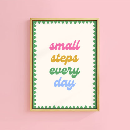 SMALL STEPS PRINT