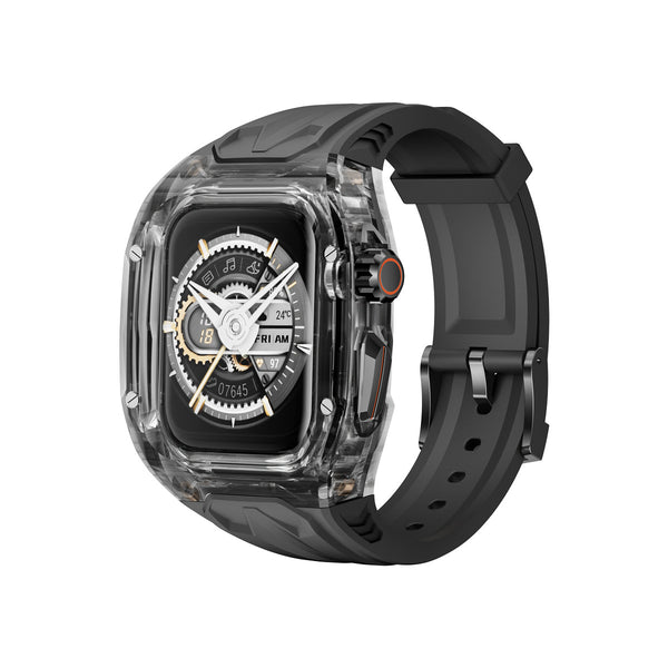 Compatible with Apple Watch 7/8/9 Transparent Protective Case