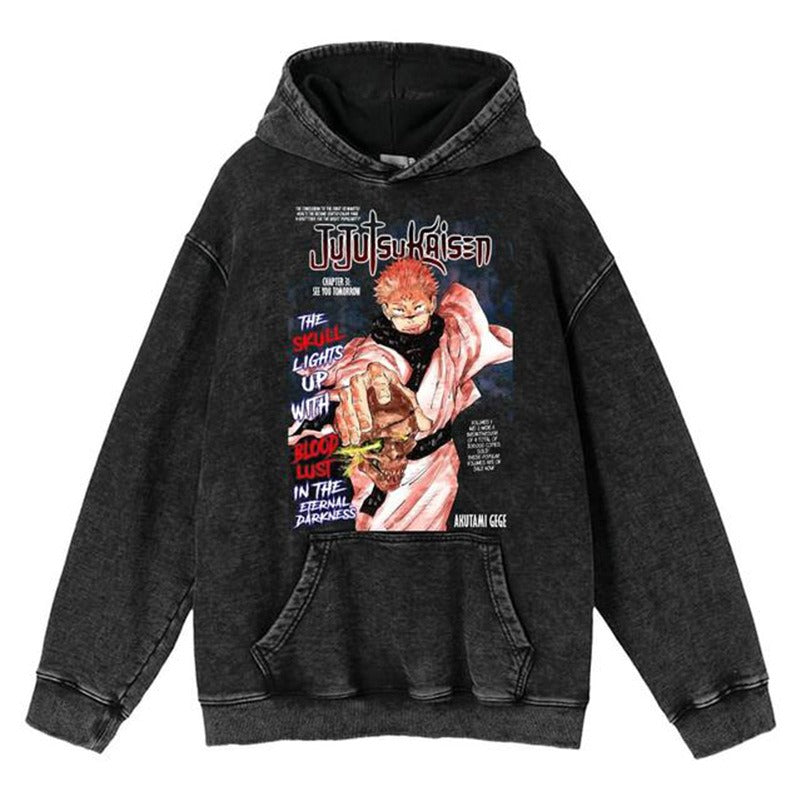 Jujutsu Kaisen Vintage Hoodie