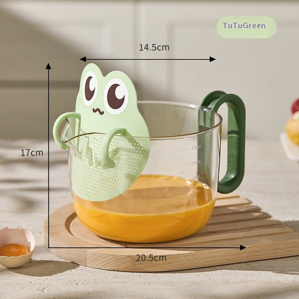 Cartoon Measuring Cup with Egg Beater