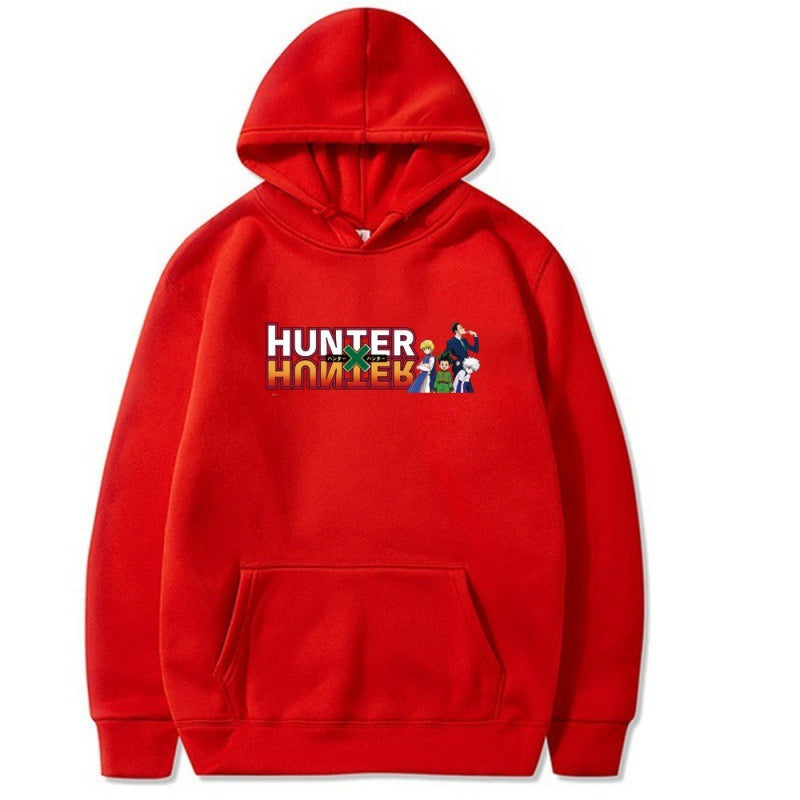 Harajuku-hunter war loose pullover hoodies