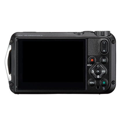 Pentax WG-8 20MP 5x Zoom Tough Compact Camera - Black