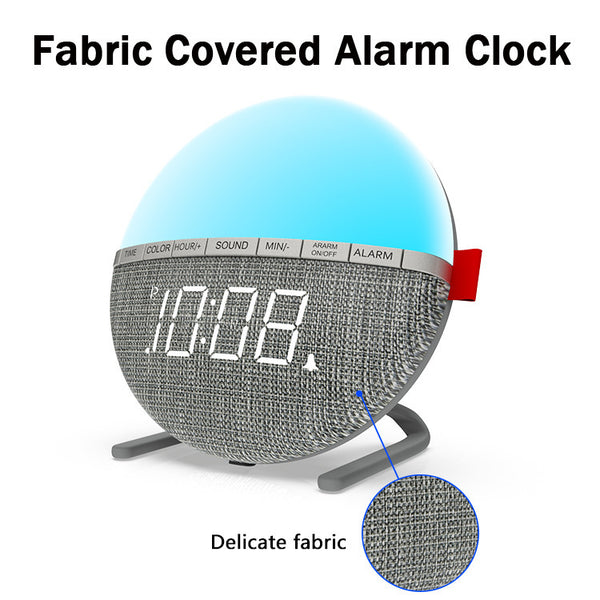 Multi functional fabric Clock