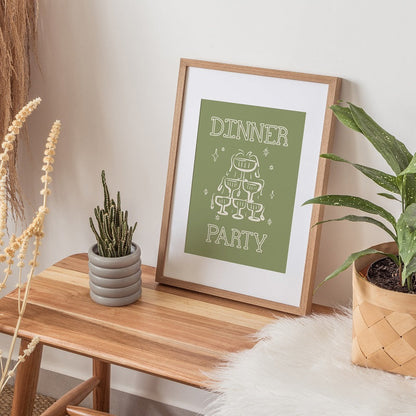 DINNER PARTY PRINT