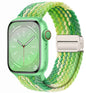Magnetic Buckle Woven Loop Integrated Strap