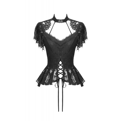 Dark in Love Ophelia Lace Corset Top