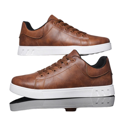 Chaussures Plates à Lacets Homme Mode Chaussures Décontractées