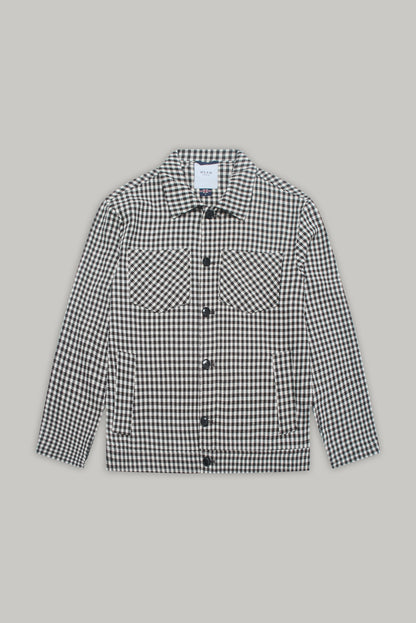 Turner Shacket - Brown Check Silvia