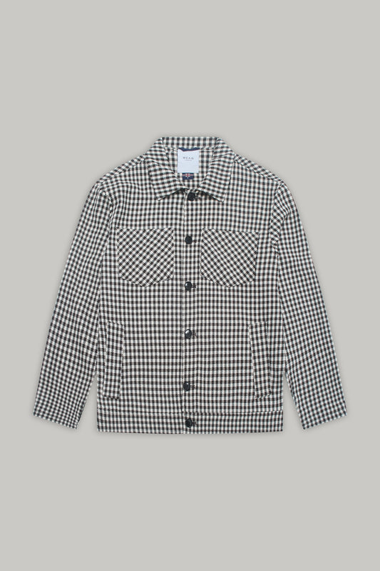 Turner Shacket - Brown Check Silvia