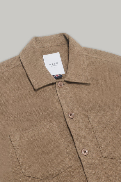 Bart Emilio Overshirt - Beige