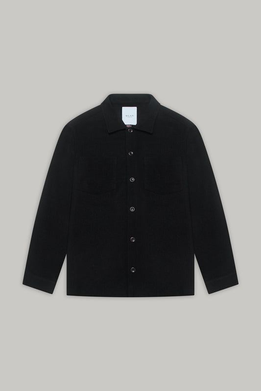 Bart Emilio Overshirt - Black