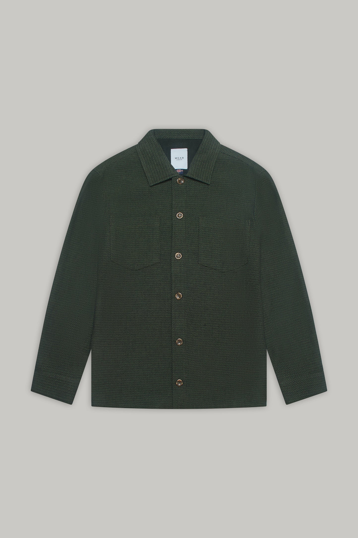 Bart Long Sleeve Shirt - Olive Malta