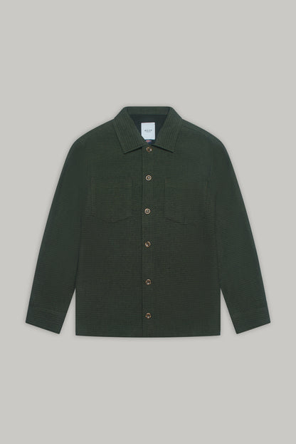 Bart Long Sleeve Shirt - Olive Malta