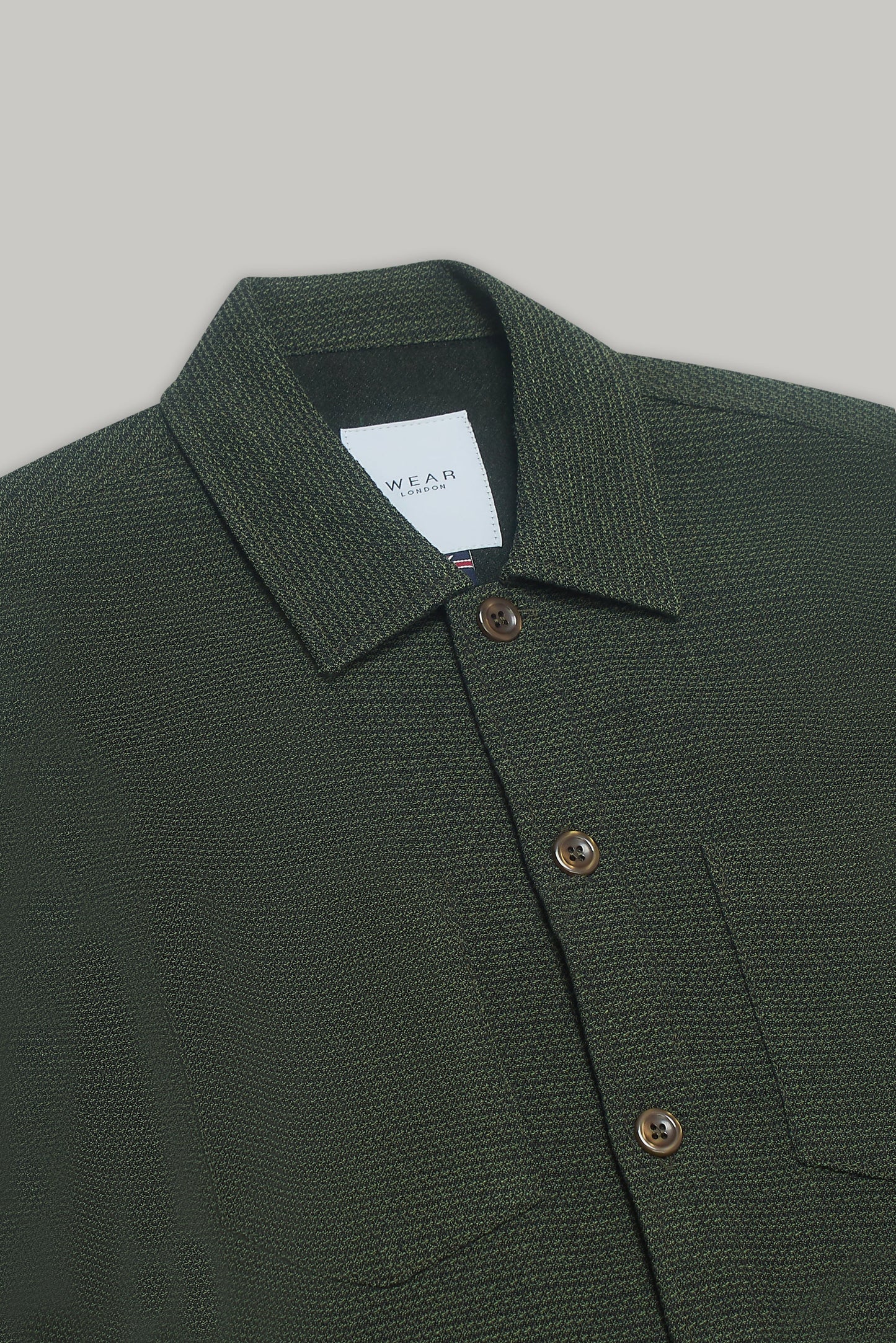 Bart Long Sleeve Shirt - Olive Malta