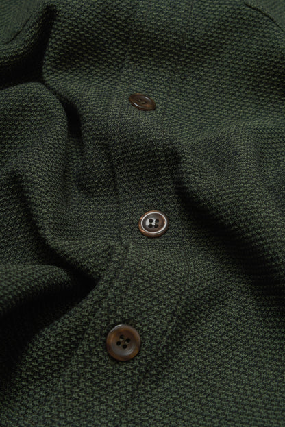 Bart Long Sleeve Shirt - Olive Malta