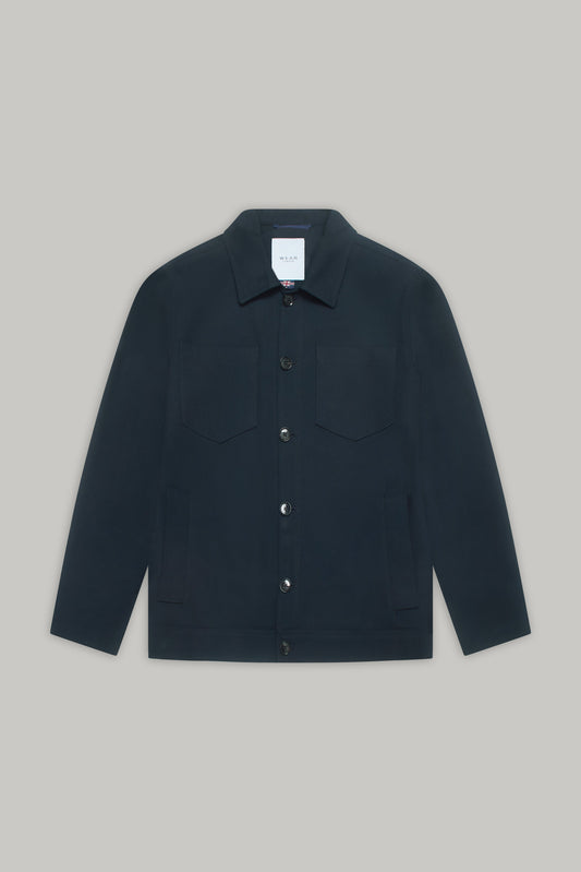 Turner Shacket - Navy Vigevano