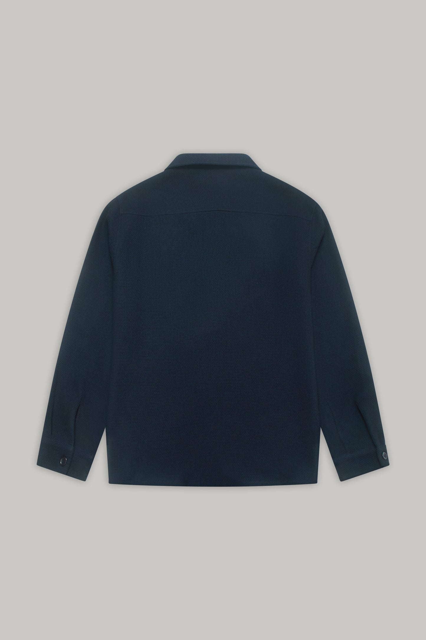 Bart Long Sleeve Shirt - Navy Malta
