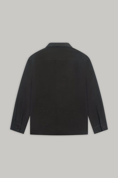 Bart Long Sleeve Shirt - Chocolate Malta