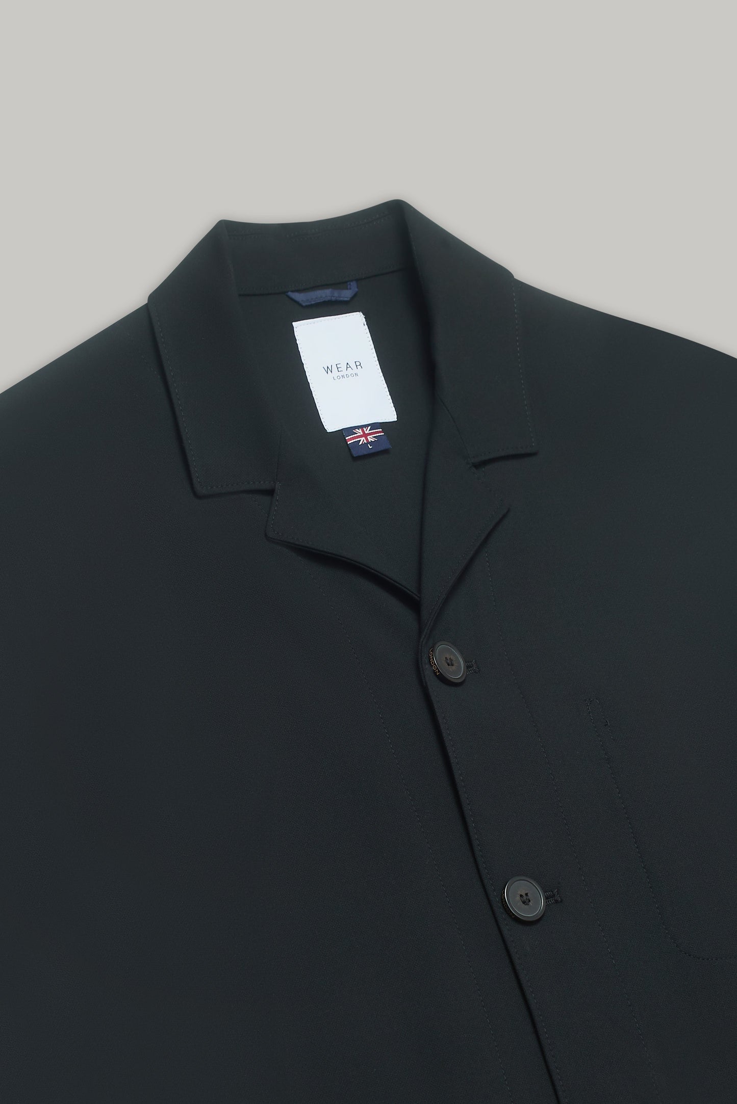 Tuxford Casual Blazer - Black Suiting