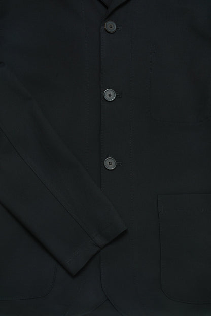 Tuxford Casual Blazer - Black Suiting