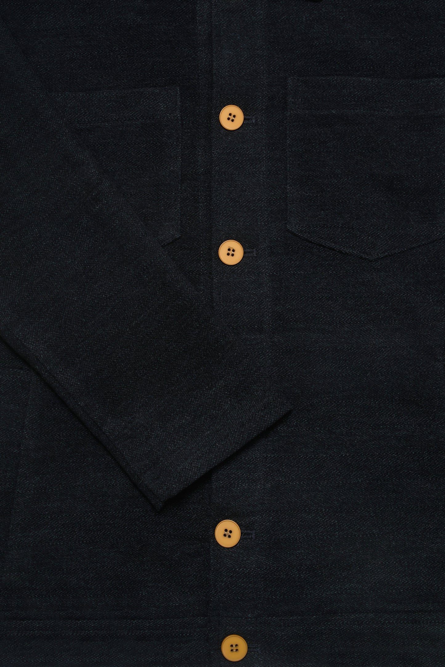 Turner Shacket - Charcoal Herringbone Moleskin