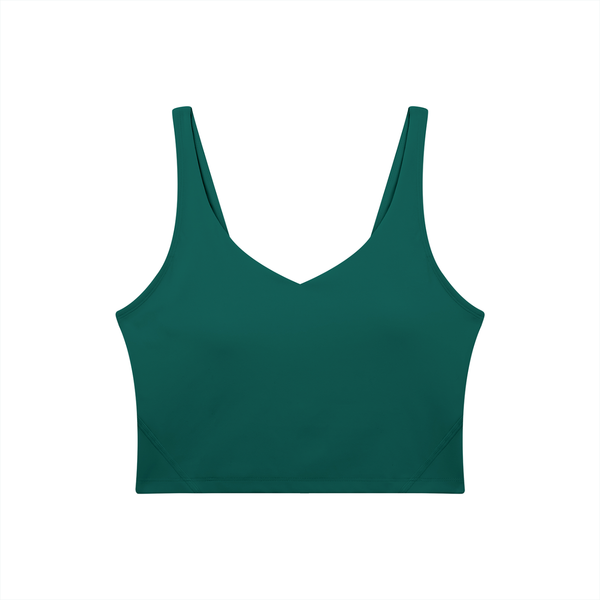 Women's V-Neck Yoga Sports Bra